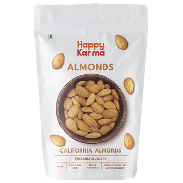 California Almonds 100g-100% Natural Dry Fruits