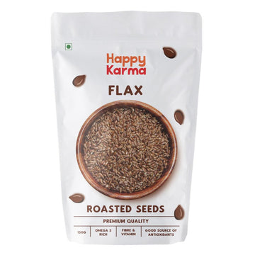 Roasted Flax Seeds 150g -Rich in Nutrients